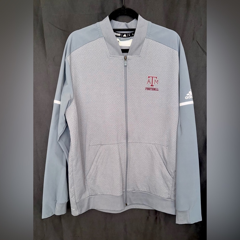 Official Aggies Football 2023 TaxAct Texas Bowl Game Jacket - Adidas Size XL